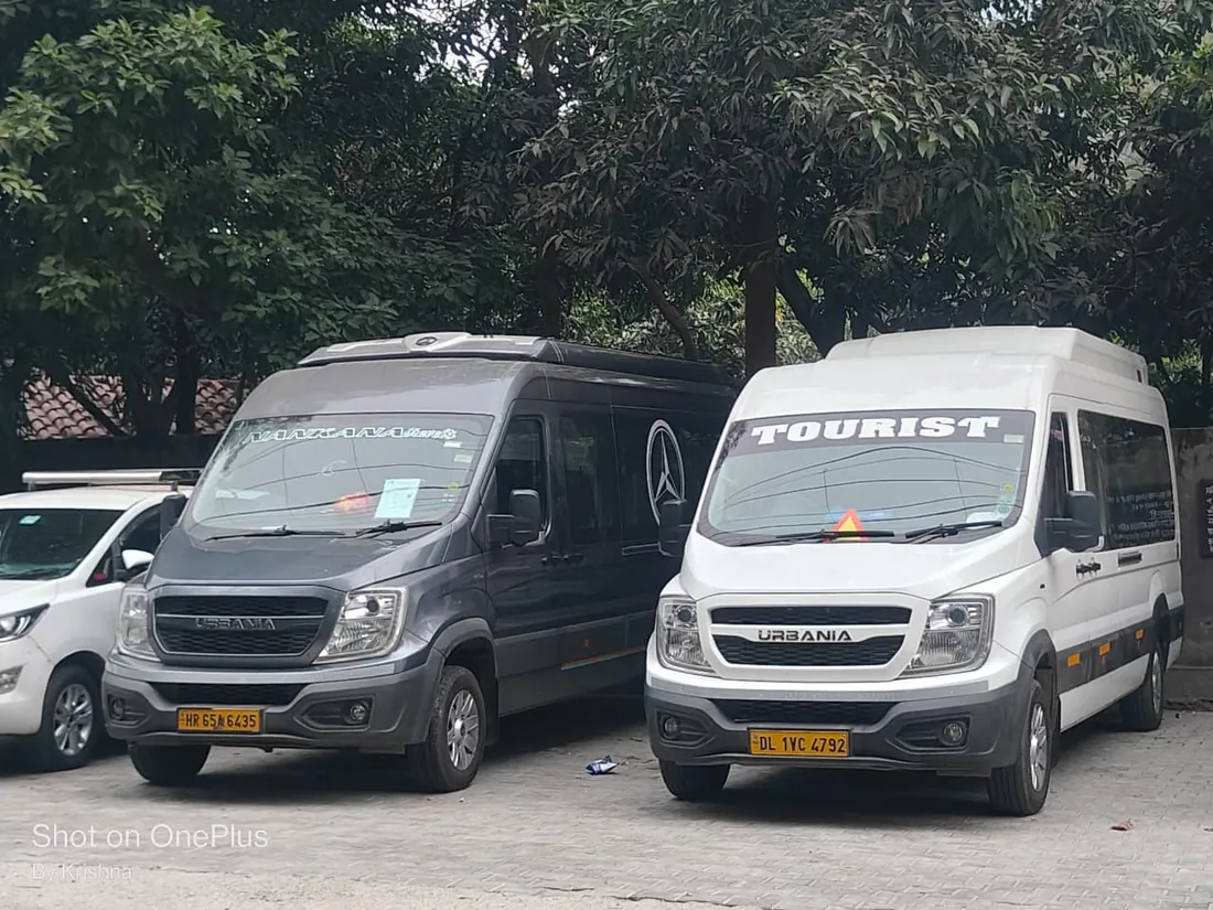 Force Urbania vehicles for 12 and 17-seater group travel